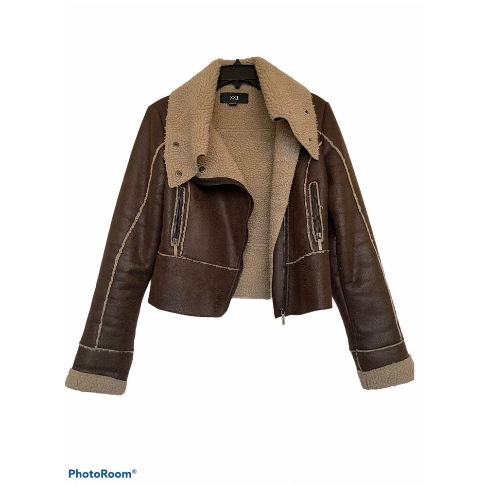 XXI women's Moto brown Jacket